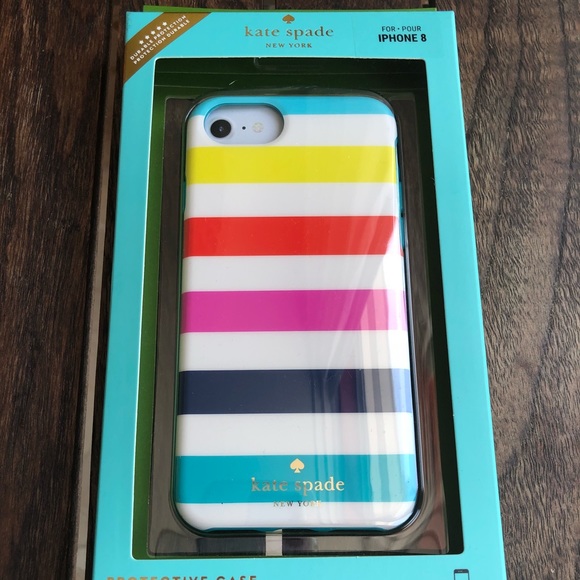 kate spade Accessories - Kate Spade iPhone 8 rainbow case
